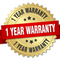 1 Year Warranty