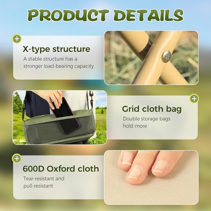 SitCarry™ The 2-in-1 Portable Chair Bag