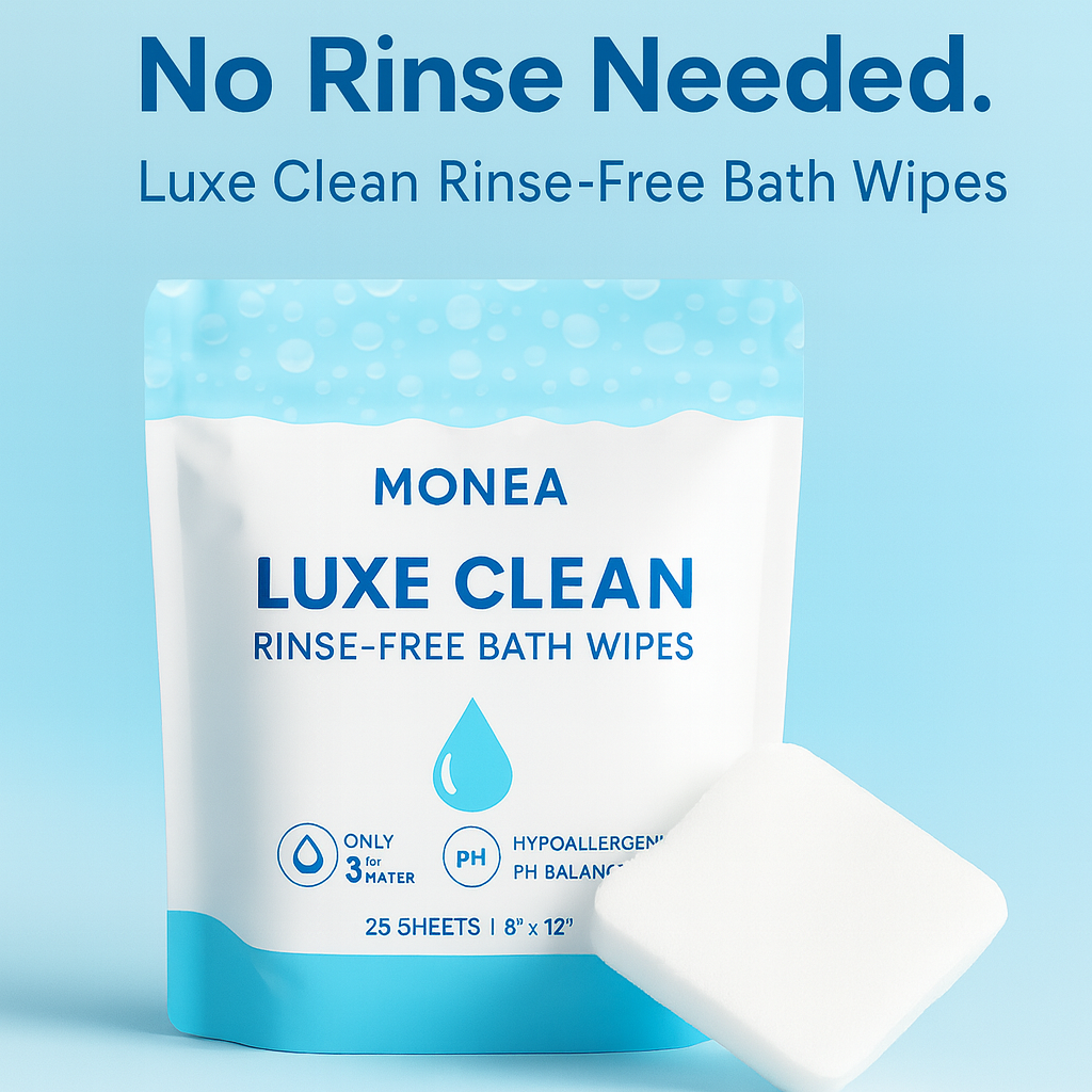 LuxeClean™ Bath Sponges