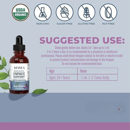 Organic Lymphatic Support Drops