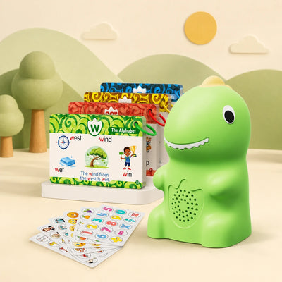 The Special Dino | Interactive Talking Flash Cards & Phonics Toy for Kids