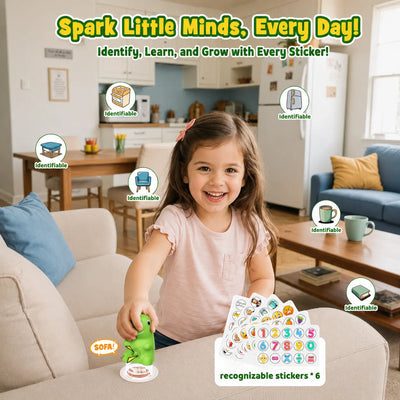 The Special Dino | Interactive Talking Flash Cards & Phonics Toy for Kids