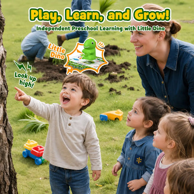 The Special Dino | Interactive Talking Flash Cards & Phonics Toy for Kids