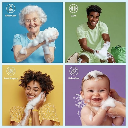 LuxeClean™ Bath Sponges